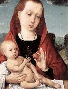 Juan de Flandes, Virgin and Child before a Landscape